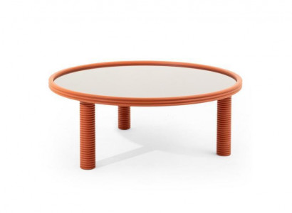  Eiche Massivholz-Couchtisch mit natürlicher Maserung in Wohnzimmer neu